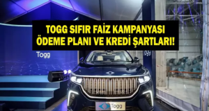 TOGG SÄ±fÄ±r Faiz KampanyasÄ± DetaylarÄ±: T10X ve T10F GÃ¼ncel Fiyatlar ve Kredi SeÃ§enekleri